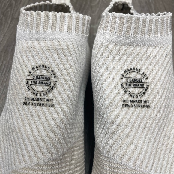 Adidas 3ST.002 Primeknit 'Cloud White' sneakers gum rubber outsole men’s size 8 - Picture 4 of 11